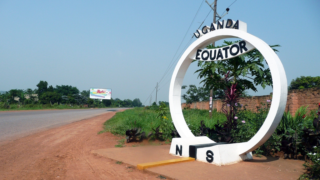 Equator line uganda 