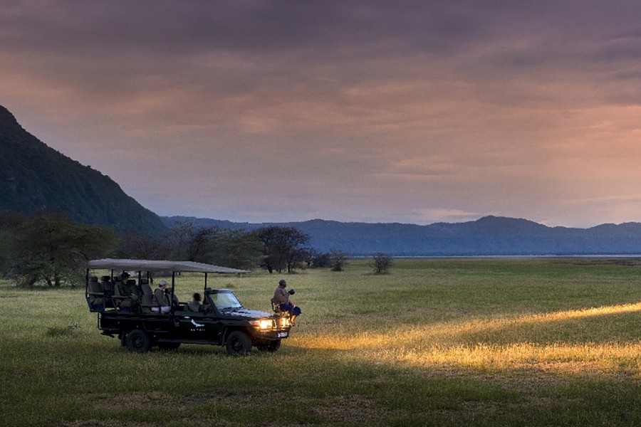 Night Game Drive in Tarangire National Park